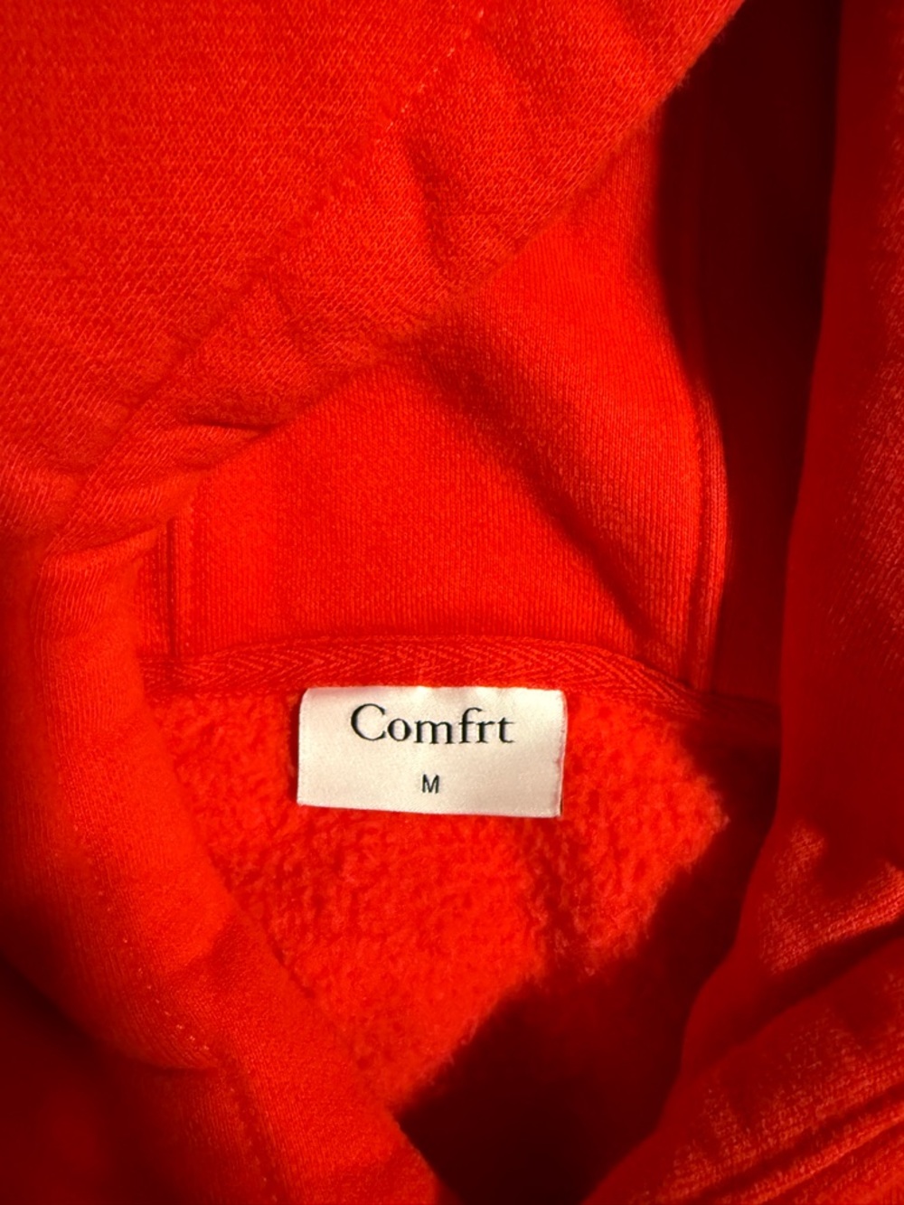 Comfrt Crimson Red "ways to show love" Graphic Hoodie and straight leg bundle - Picture 4 of 4